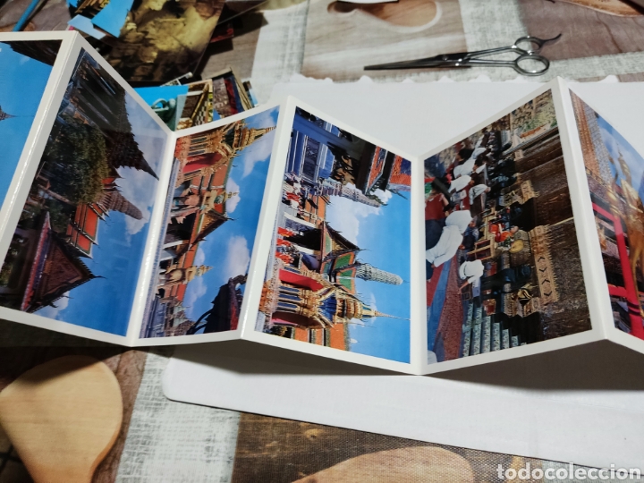 Postales: 12 Postales Bangkok Buda templ&oacute; - Foto 4