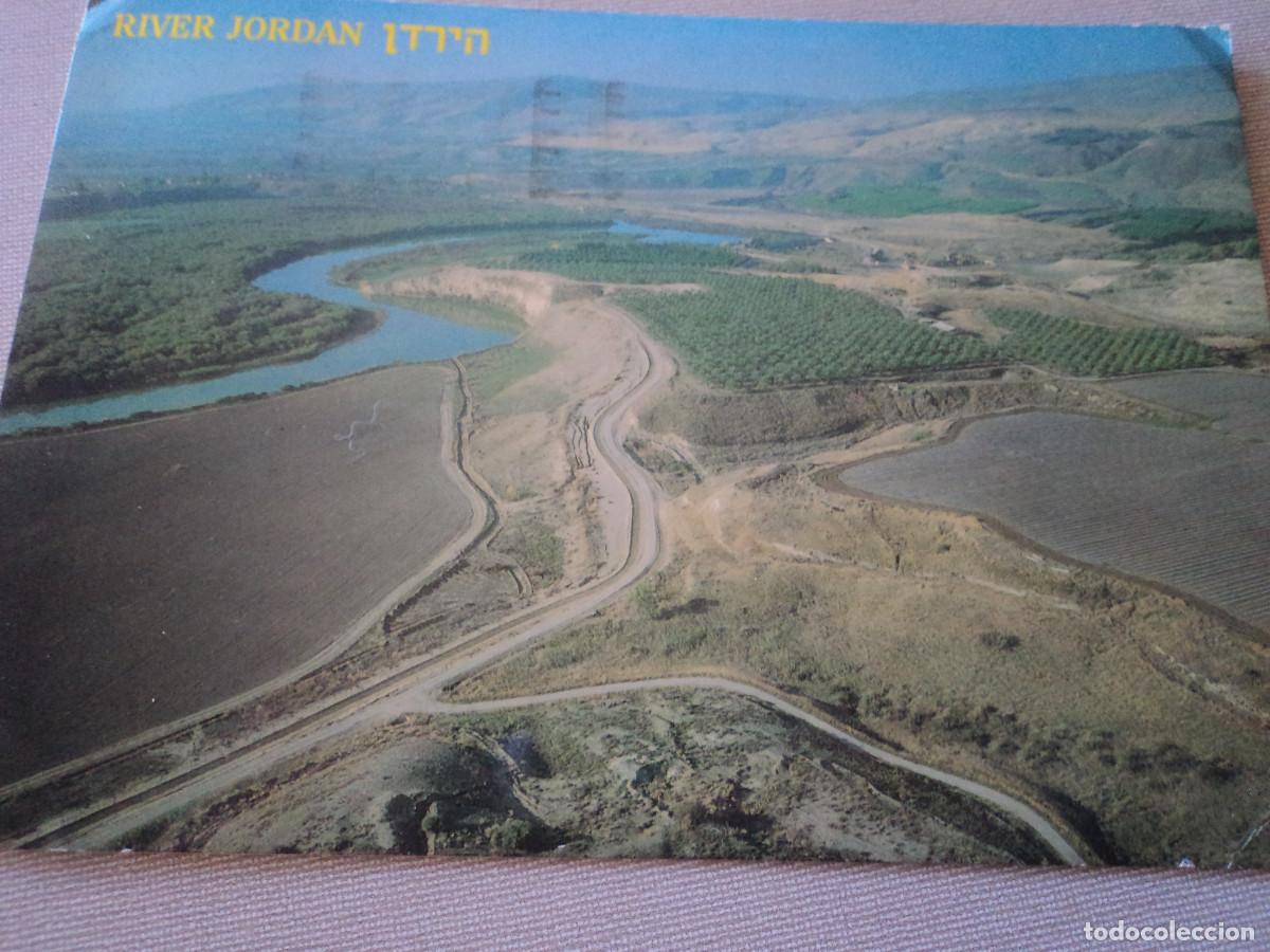 Postales: river jordan, circulada - Foto 1