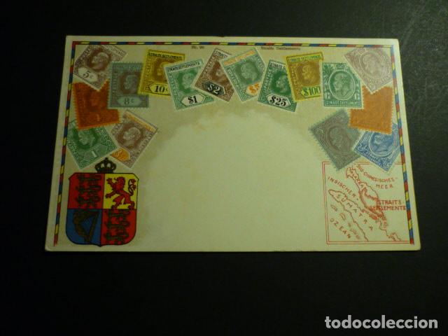 Postales: STRAITS SETLEMENTS SELLOS POSTAL - Foto 1
