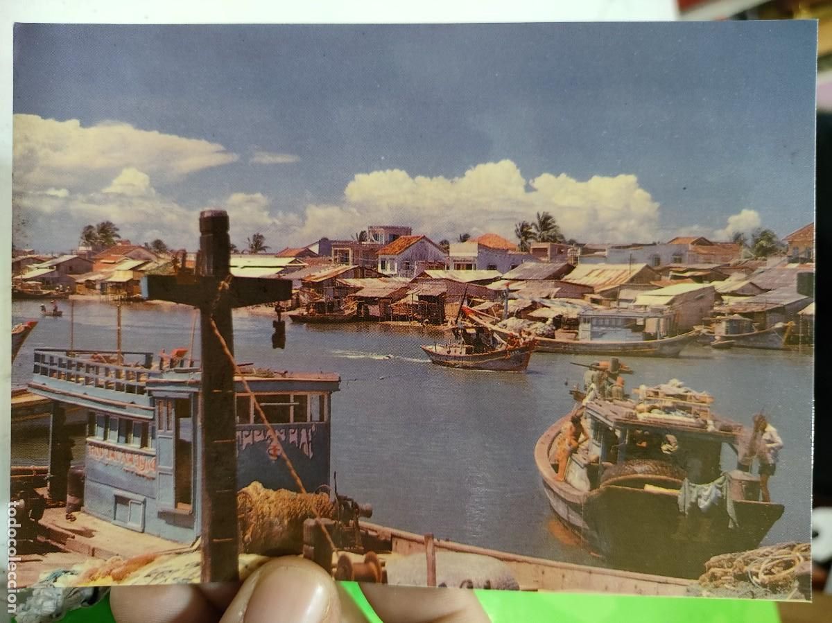 Postales: Postal VIETNAM A River Phan Thiet SC - Foto 1