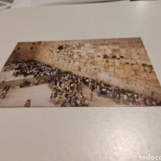 Postales: POSTAL MURO DE LAS LAMENTACIONES JERUSALEM. Lote 402077474