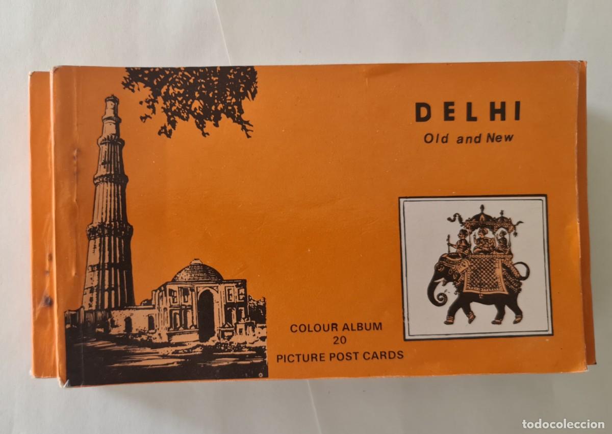 Postales: 5 libritos Postales de la India - Foto 1