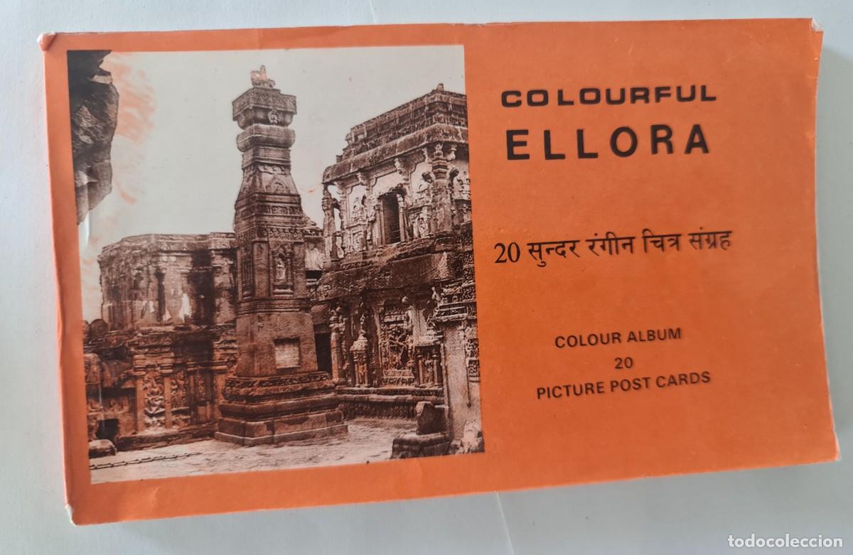 Postales: 5 libritos Postales de la India - Foto 4