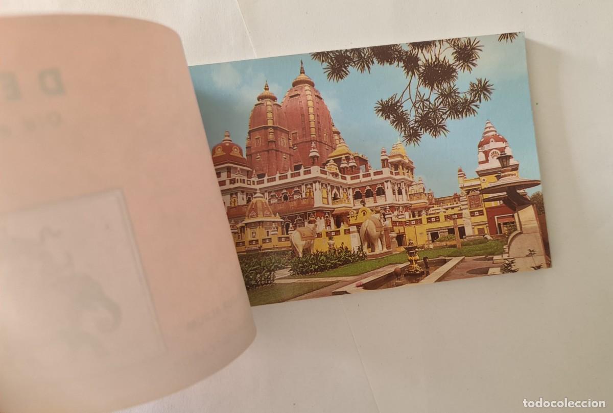 Postales: 5 libritos Postales de la India - Foto 10