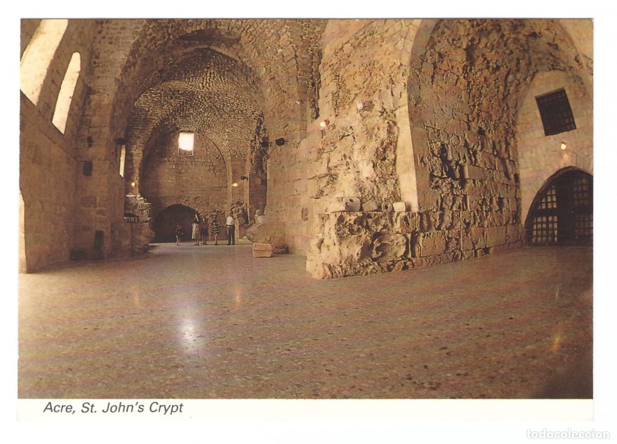 Postales: ACRE (ISRAEL) // SAINT JOHNS CRYPT // SIN CIRCULAR - Foto 1