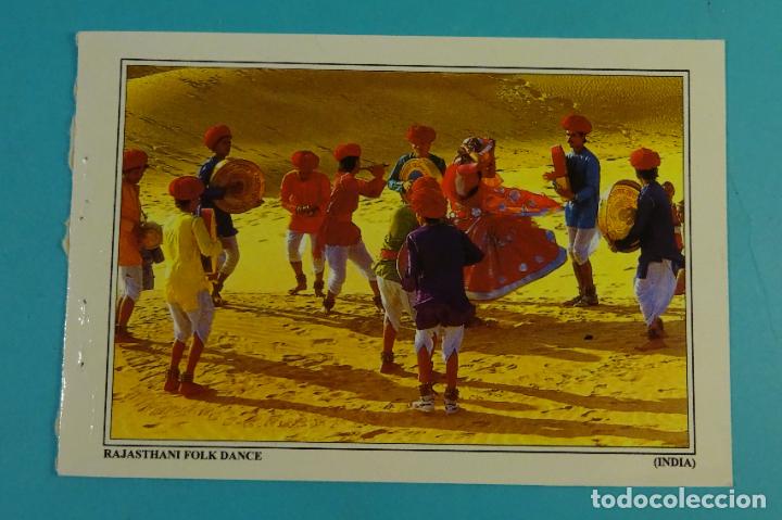 Postales: POSTAL RAJASTHANI FOLK DANCE. INDIA - Foto 1
