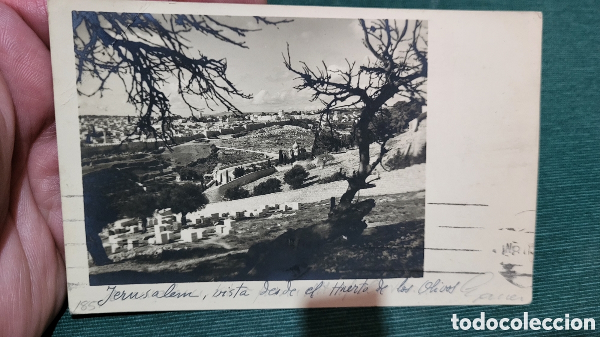Postales: Tarjeta Postal Jerusal&eacute;n usada - Foto 1