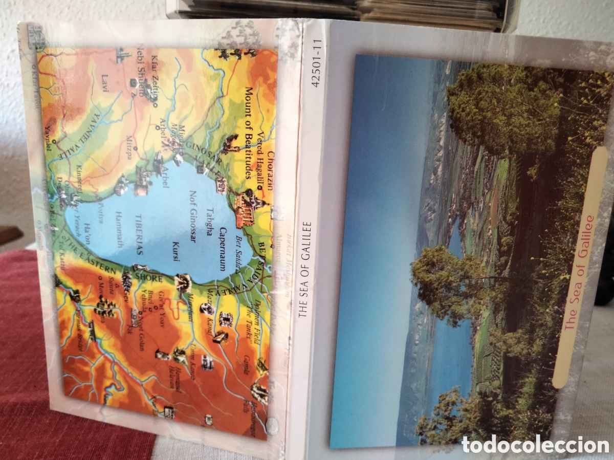 Postales: Postales mar de Galilea bloc - Foto 5