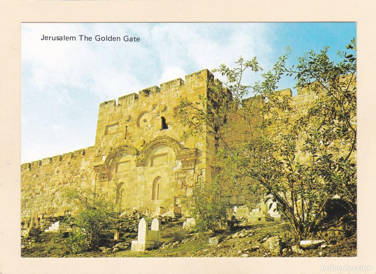 Postales: JERUSALEN (ISRAEL). PUERTA DORADA - Foto 1