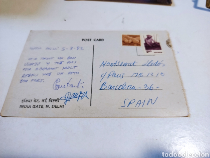 Postales: Postal India monumento - Foto 2