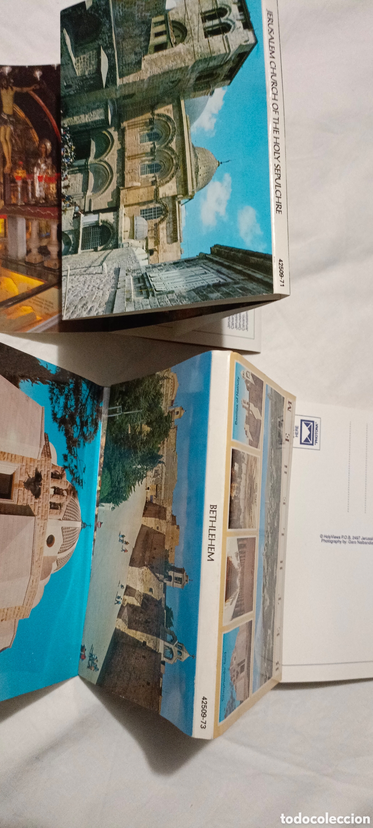 Postales: Tiras de postales Jerusal&eacute;n Bethlehem - Foto 2