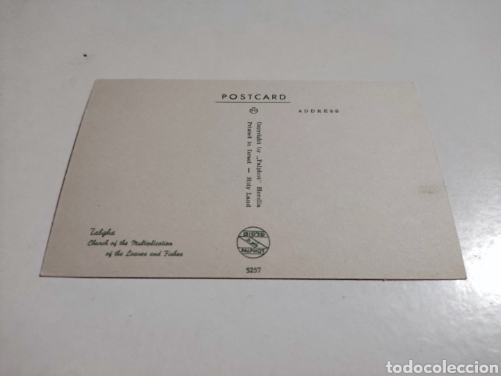 Postales: Postal tabgha Israel - Foto 2
