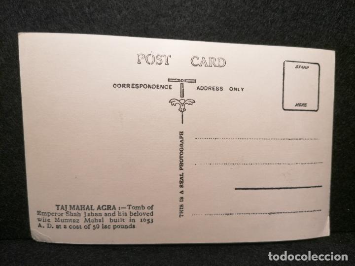 Postales: POSTAL TAJ MAHAL AGRA - Foto 2
