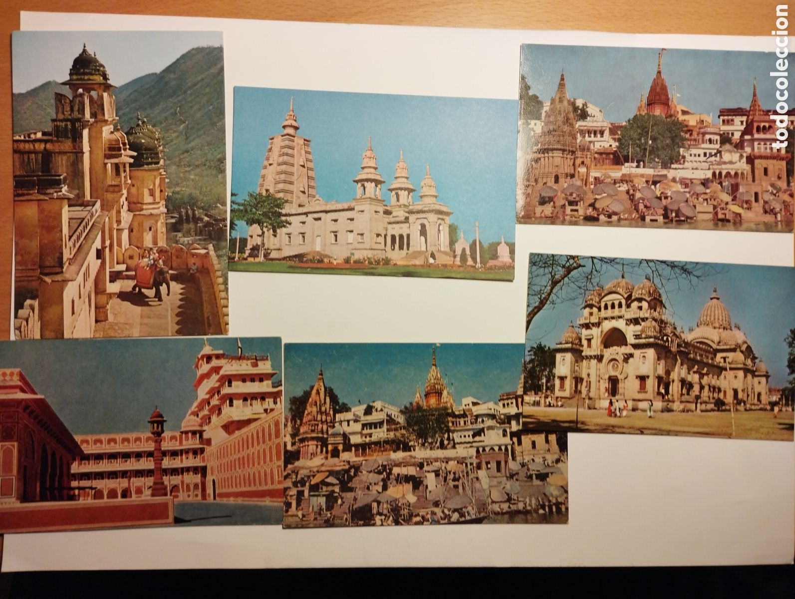 Postales: POSTALES DE LA INDIA, DISTINTOS TEMPLOS - Foto 1