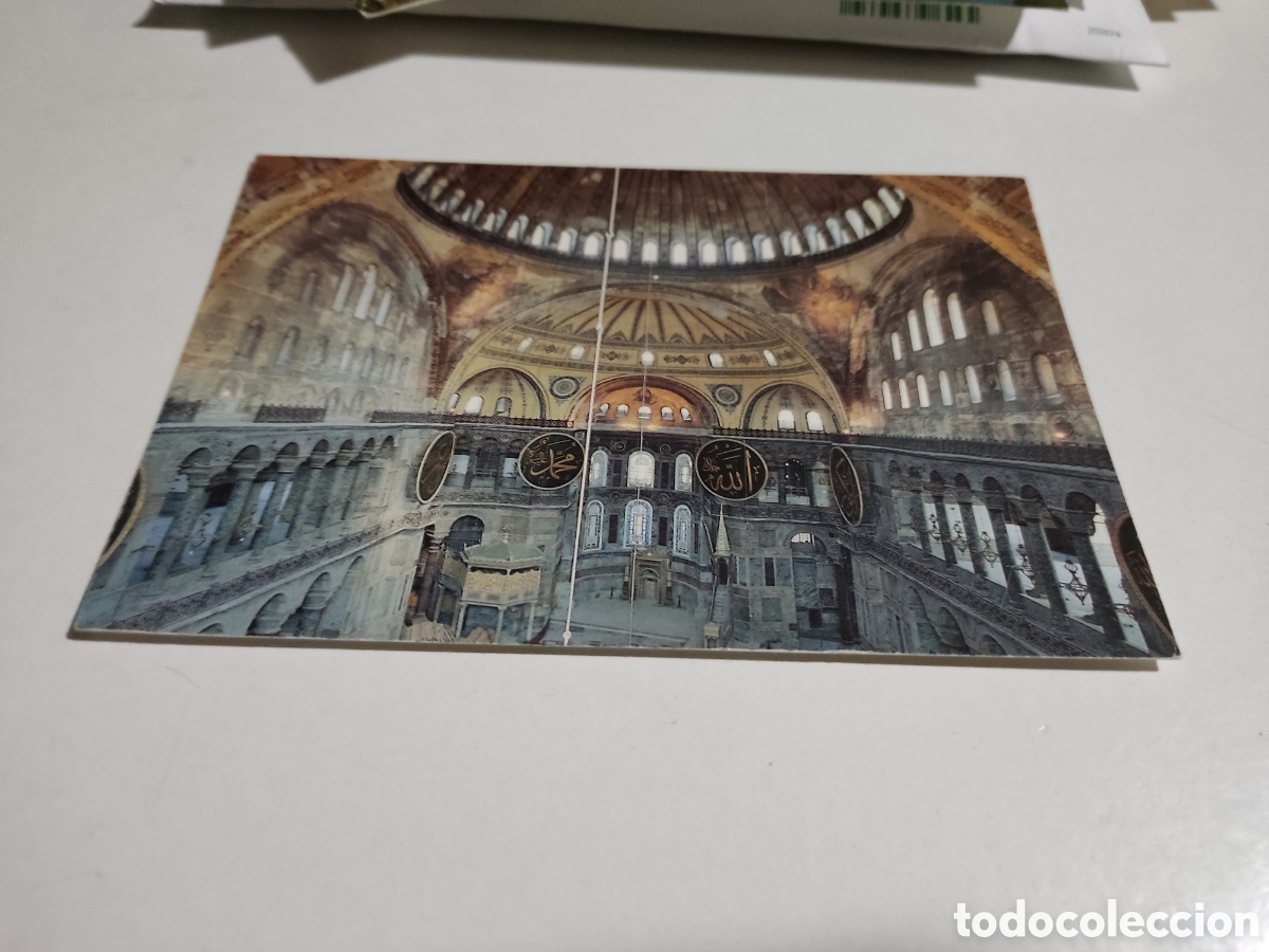 Postales: Postal Estambul museo Sof&iacute;a - Foto 1