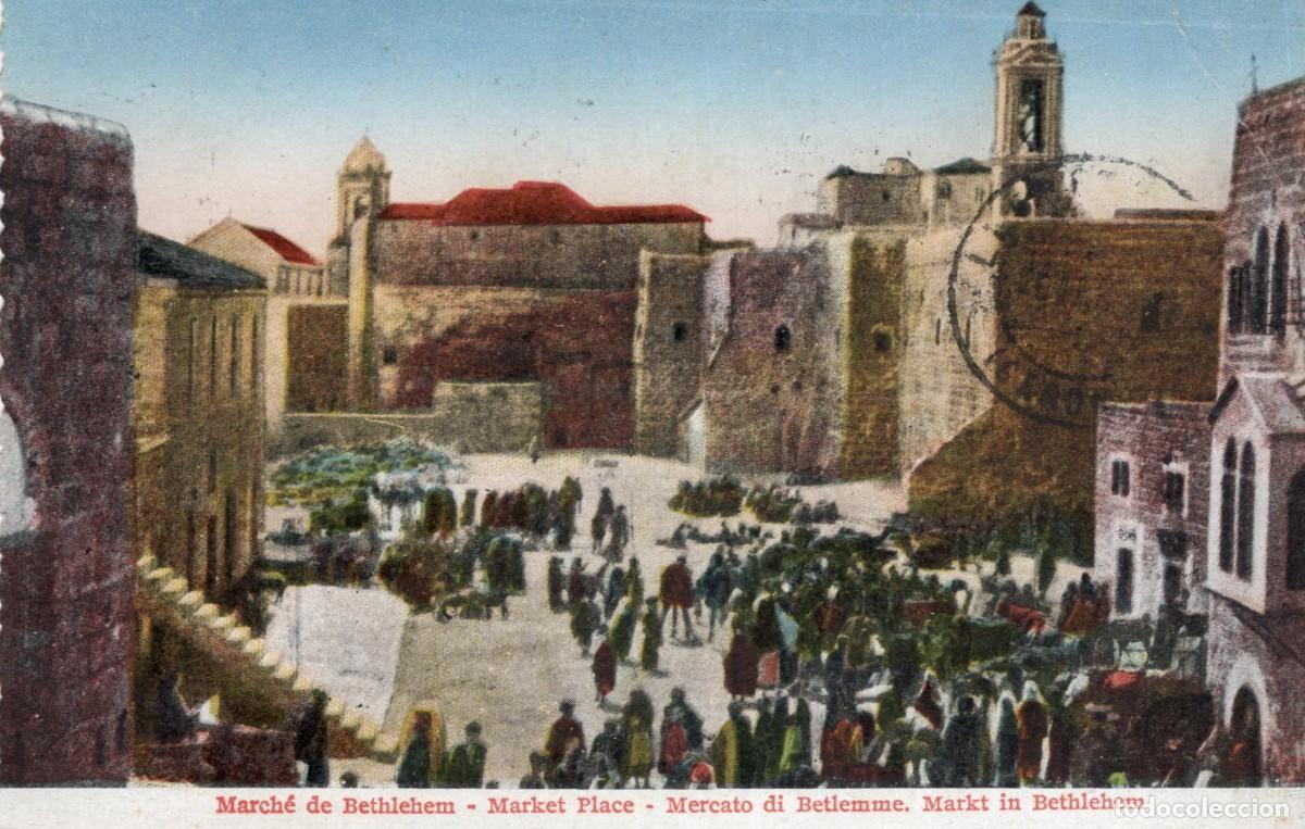 Postales: BETHLEM. MERCADO - Foto 1