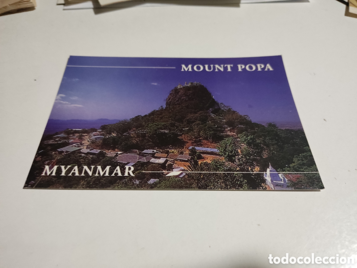 Postales: Postal mount popa, Myanmar - Foto 1