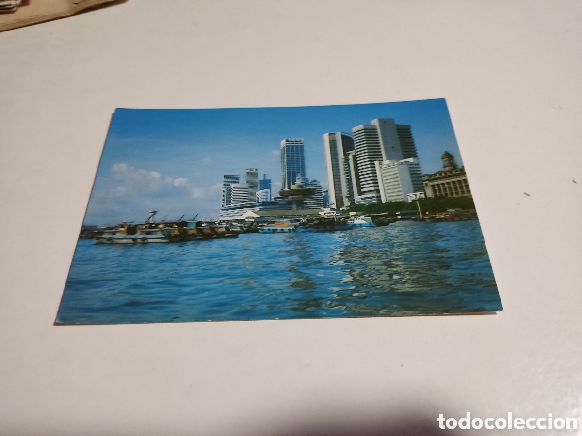 Postales: Postal Singapur muelle - Foto 1