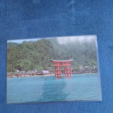 Postales: POSTAL DEL SANTUARIO ITSUKUSHIMA - MIYAJIMA, JAPÓN. NUEVA, SIN CIRCULAR.