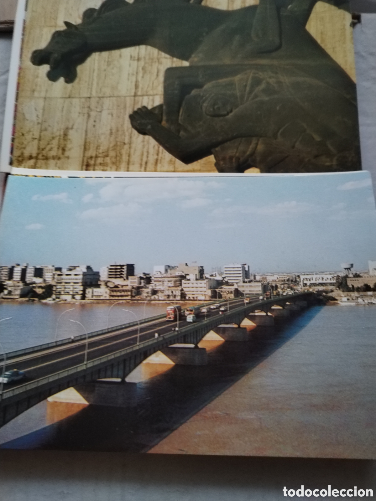 Postales: COLECCI&Oacute;N DE POSTALES DE IRAQ 1975 - Foto 4