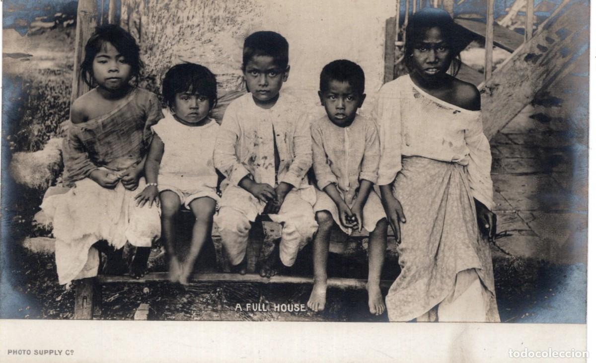 Postales: FILIPINAS. A FULL HOUSE - Foto 1