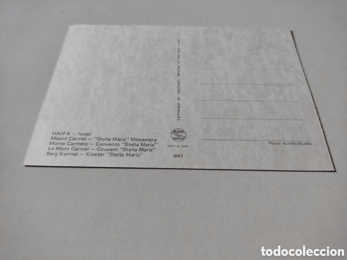 Postales: Postal Haifa monte Carmelo - Foto 2