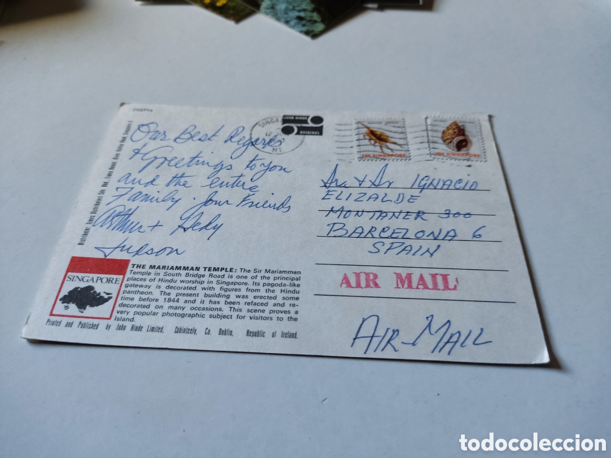 Postales: Postal Singapur - Foto 2