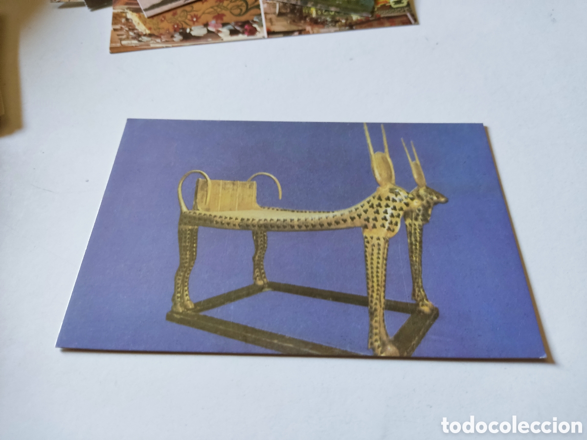 Postales: Postal Egipto tesoros de Tutankam&oacute;n - Foto 1