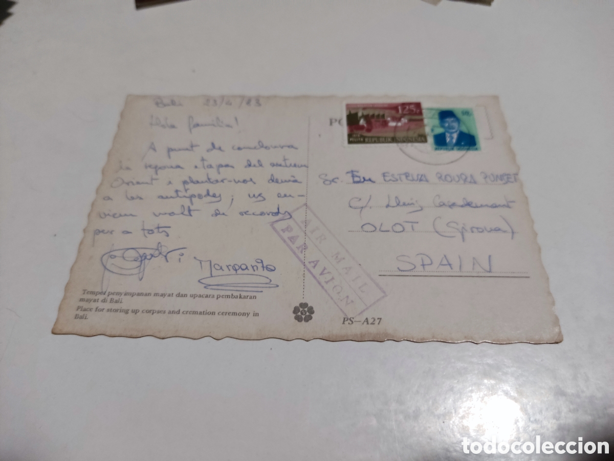 Postales: Postal indonesia - Foto 2