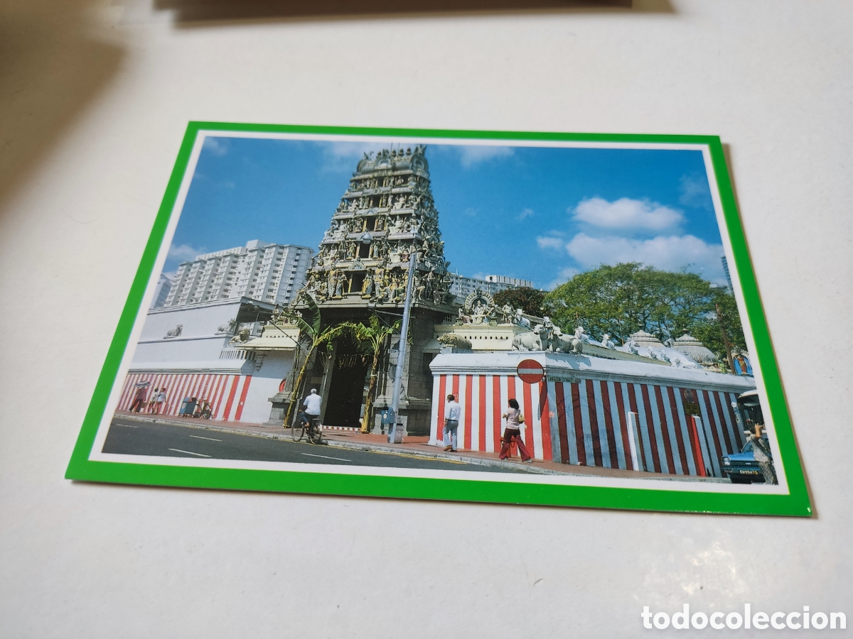 Postales: Postal Singapur templo - Foto 1