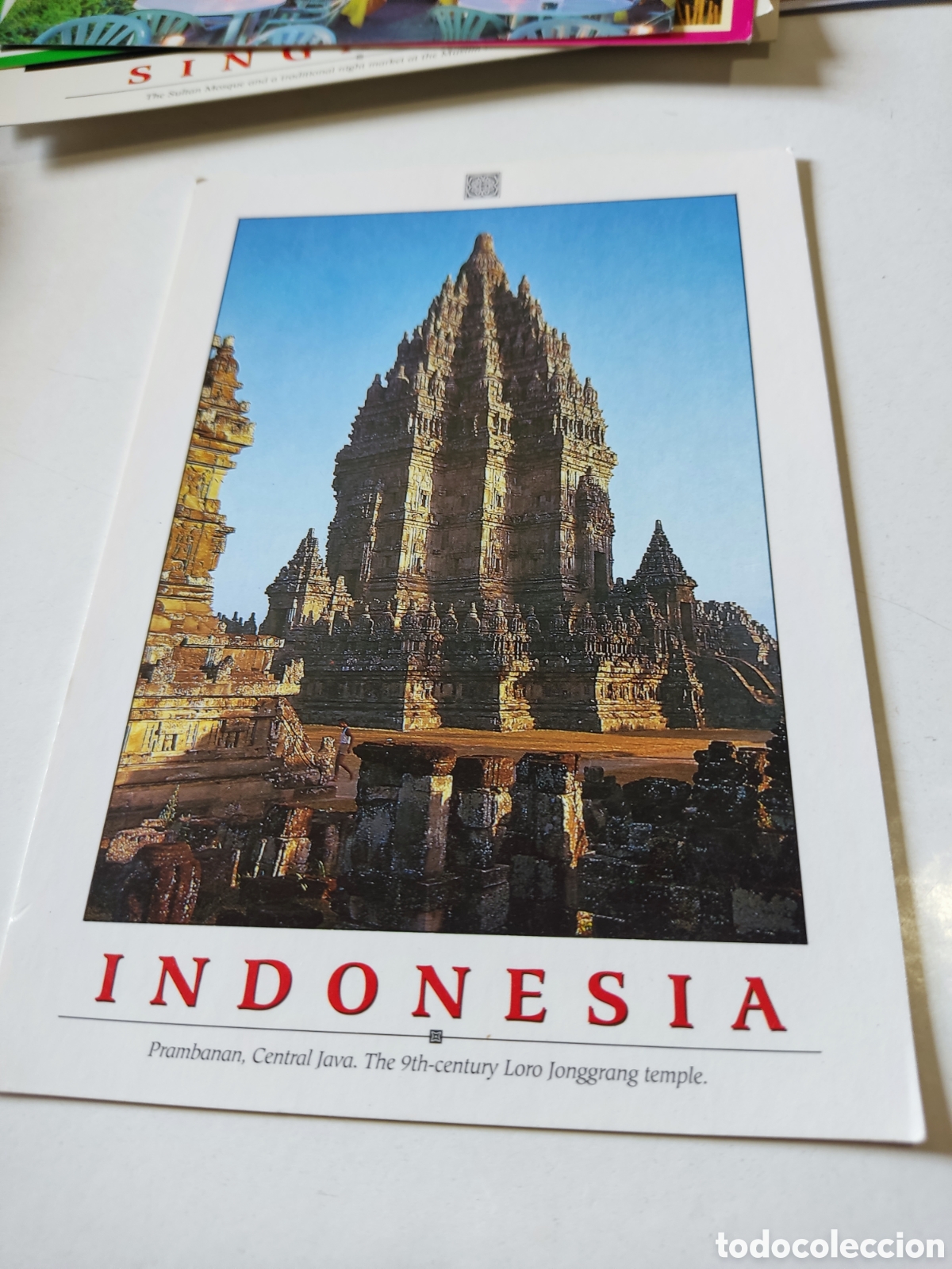 Postales: Postal Indonesia templo - Foto 1