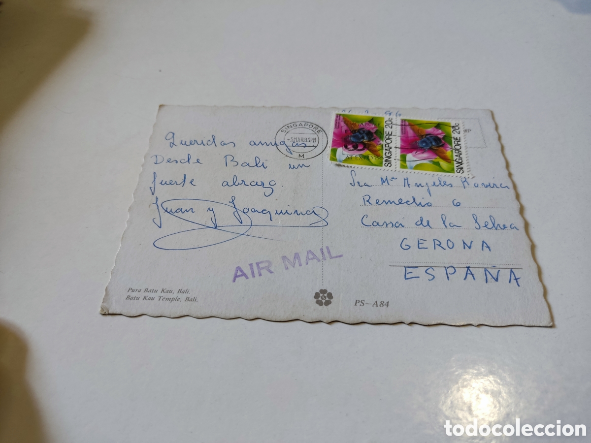 Postales: Postal Singapur - Foto 2