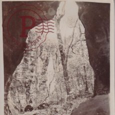 Postales: INDIA. INDE. RPPC. WHITE CAVE PACHMARHI. BUDROODIN AHMEDJEE.