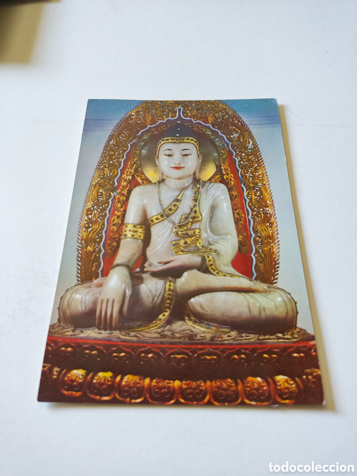 Postales: Postal jade Buda China - Foto 1
