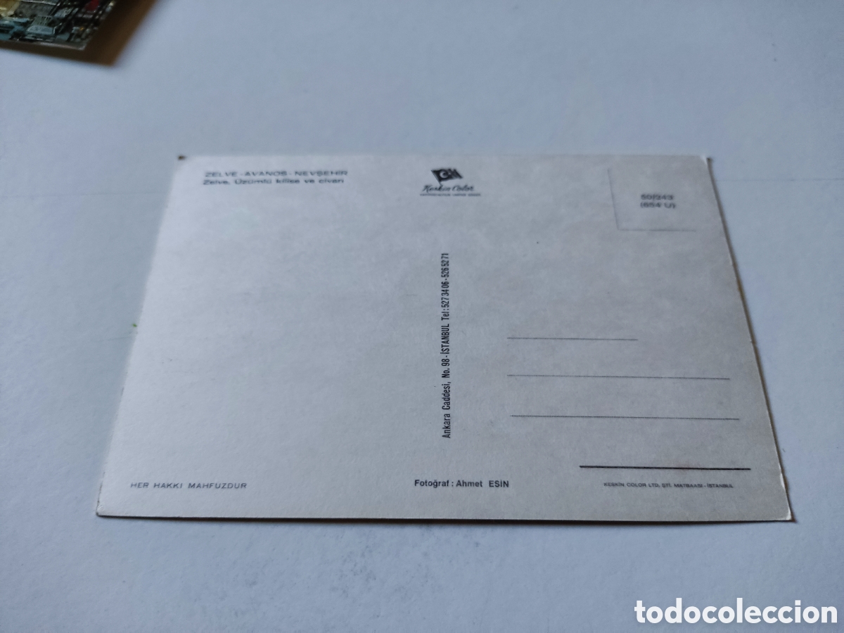 Postales: Postal Zelve avanos Turqu&iacute;a - Foto 2