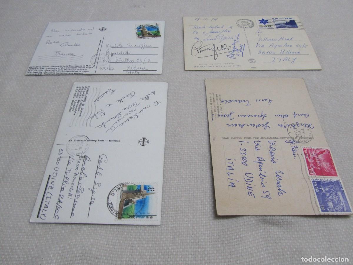 Postales: POSTALES DE JERUSALEN, CIRCULADAS Y CON SELLO - Foto 2