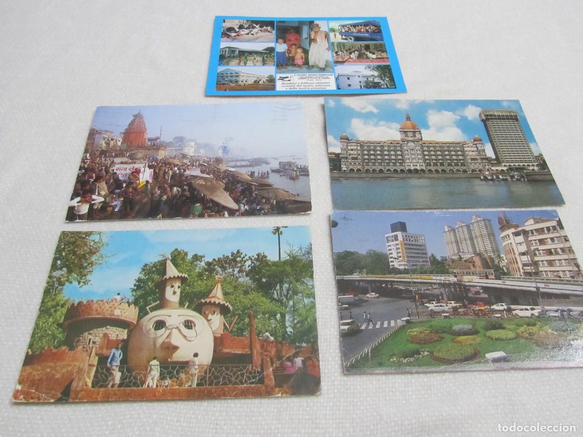 Postales: POSTALES DE INDIA, CIRCULADAS Y CON SELLO - Foto 1