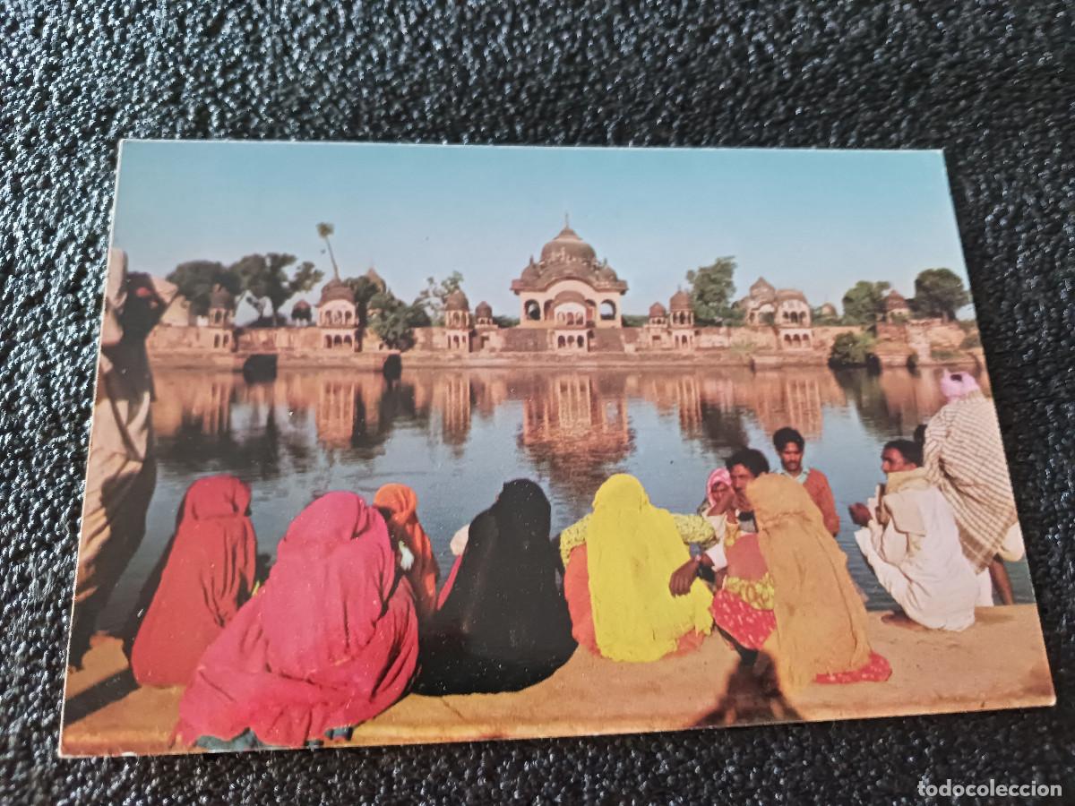 Postales: lago pushkar, rajasthan, ed. interprint - Foto 1