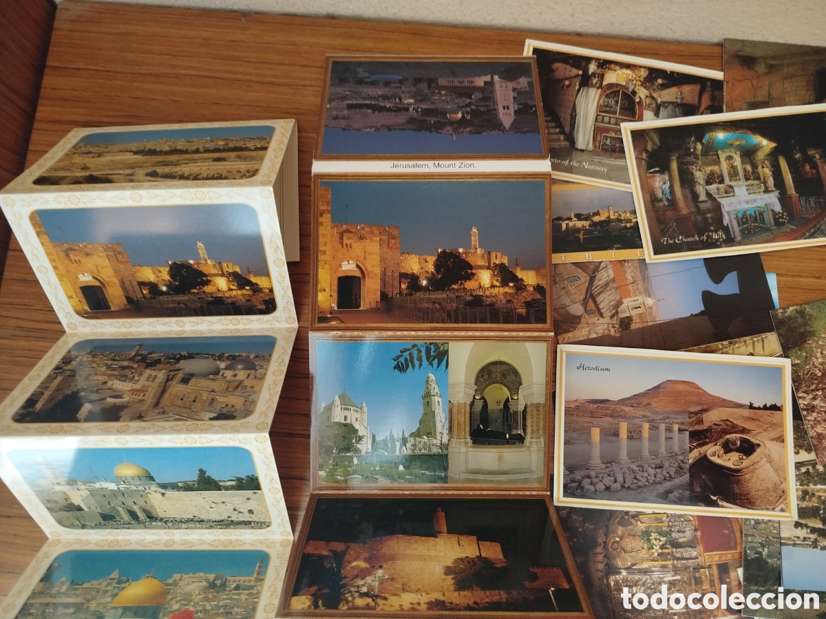 Postales: Lote 50 postales Jerusalem - Foto 3