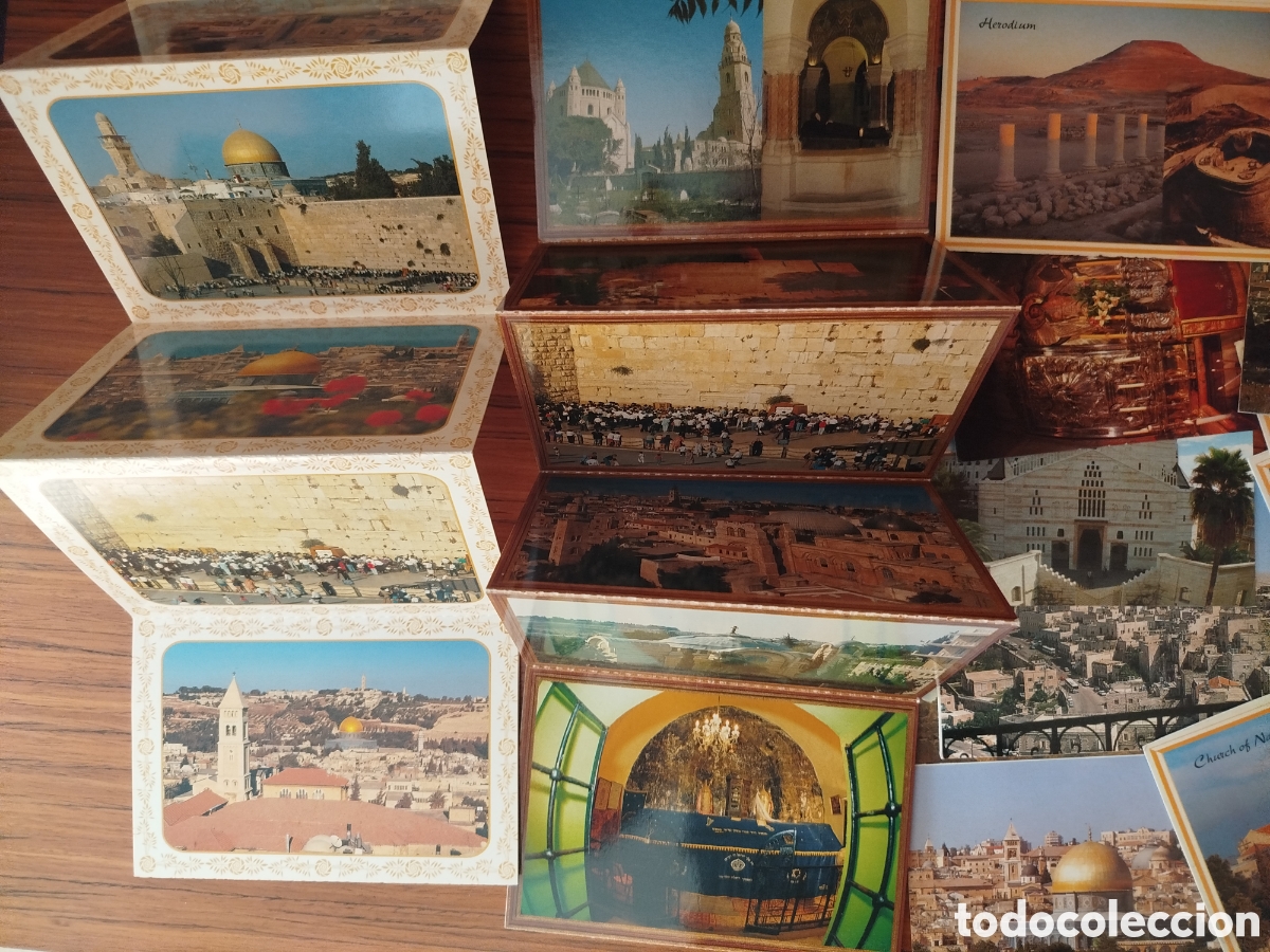 Postales: Lote 50 postales Jerusalem - Foto 4