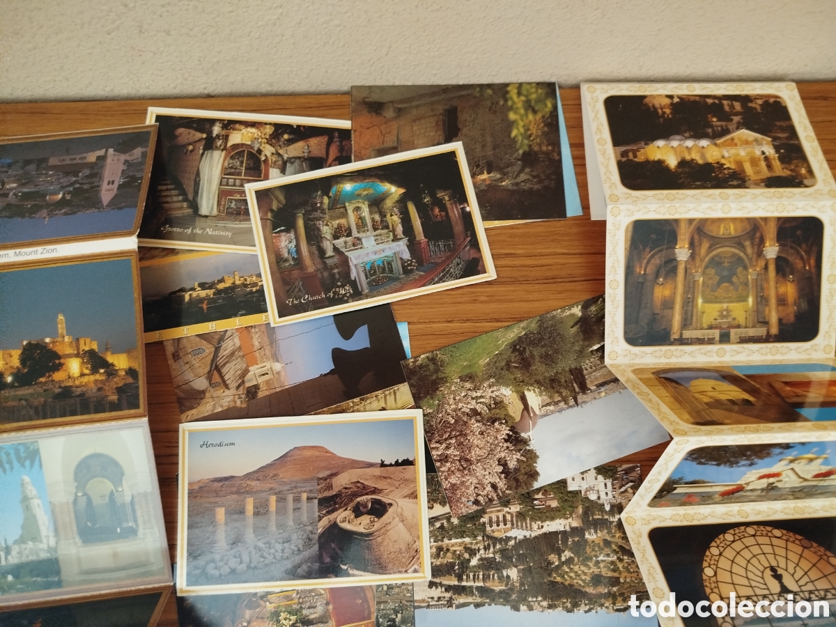 Postales: Lote 50 postales Jerusalem - Foto 5