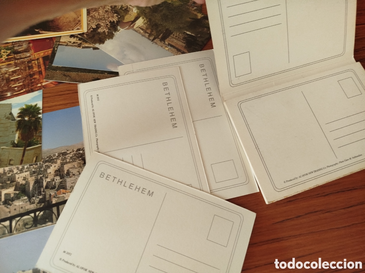 Postales: Lote 50 postales Jerusalem - Foto 7