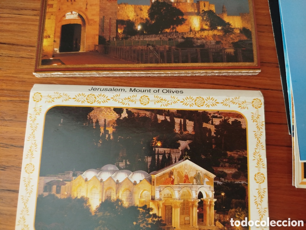 Postales: Lote 50 postales Jerusalem - Foto 8