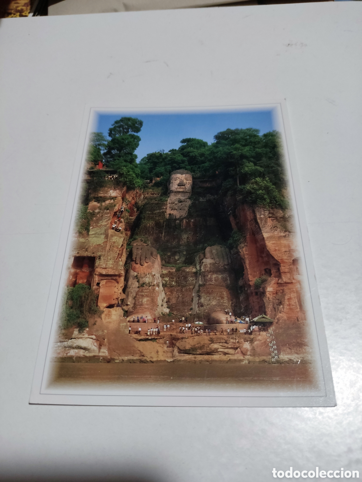 Postales: Postal China buda tallado en roca - Foto 1