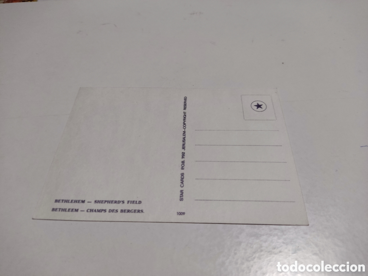 Postales: Postal Bethlehem pastores - Foto 2