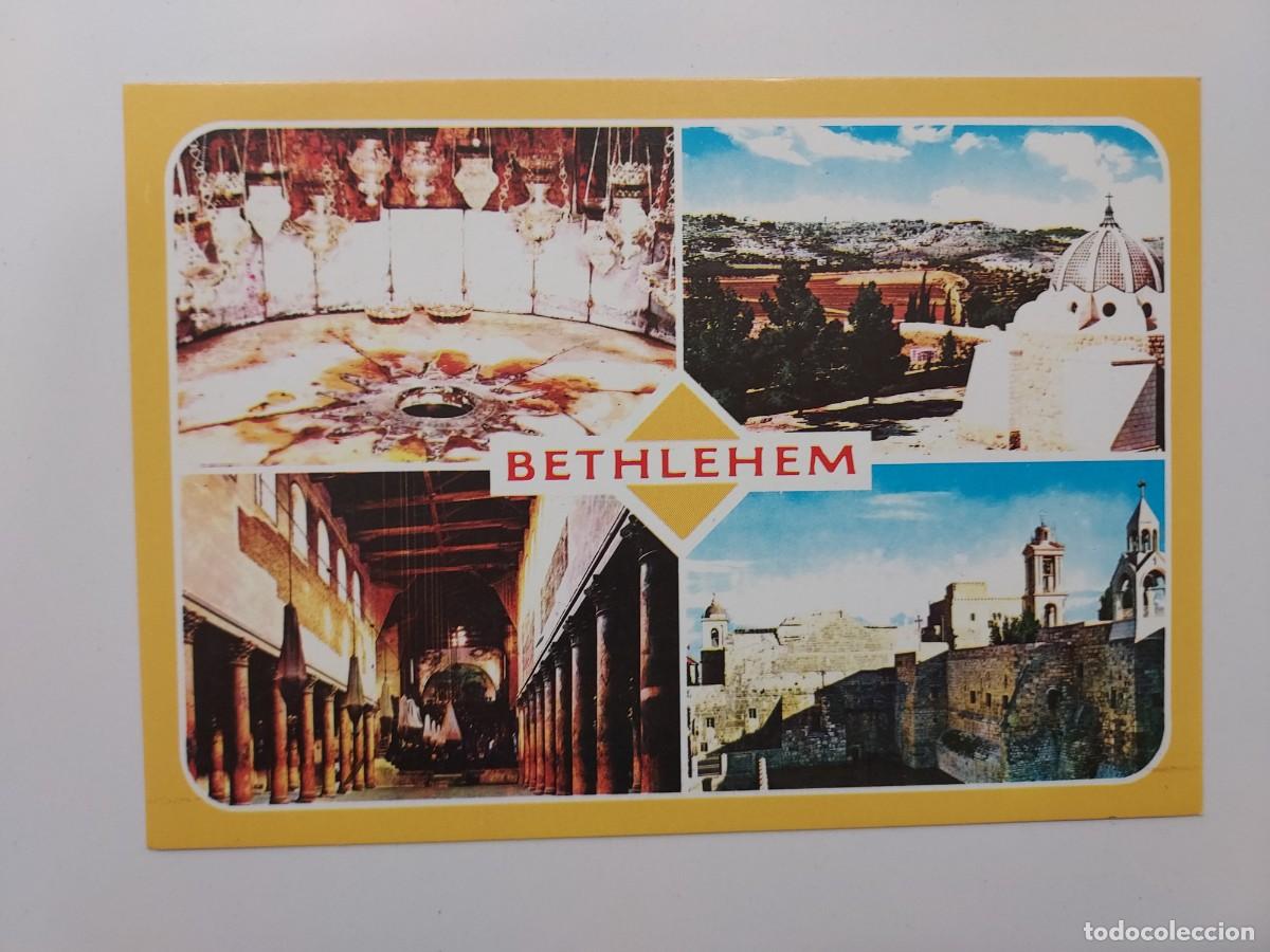 Postales: POSTAL ISRAEL BETHLEHEM DIVERSOS ASPECTOS. SIN CIRCULAR - Foto 1