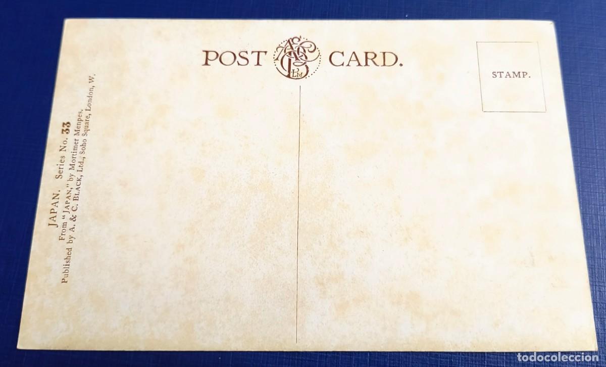 Postales: ANTIGUA POSTAL DE NI&Ntilde;OS CON LUCES DE LINTERNAS / JAP&Oacute;N - Foto 2