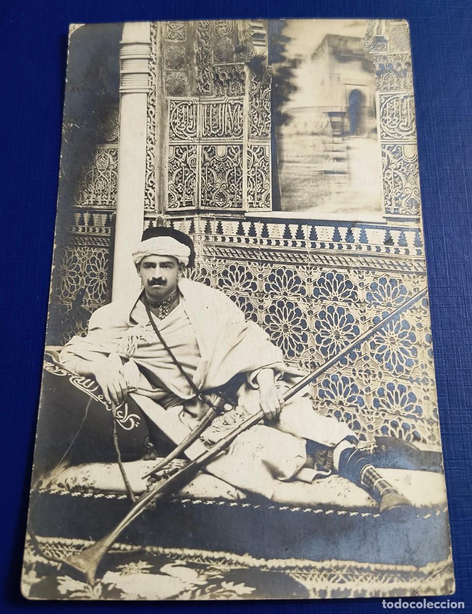 Postales: ANTIGUA POSTAL DE HOMBRE CON ARMA - Foto 1