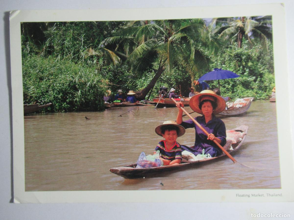 Postales: Thailand - Floating Market - Foto 1