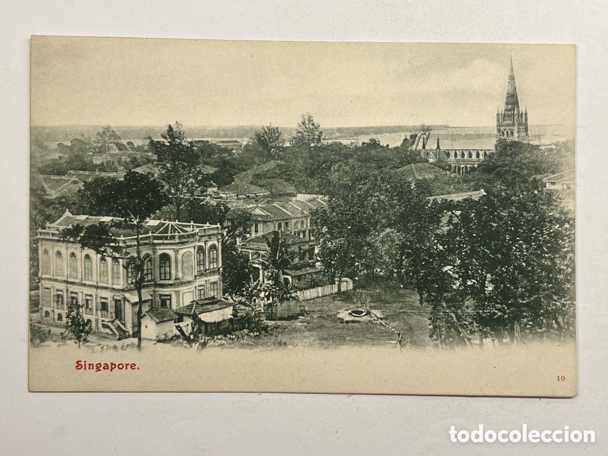 Postales: SINGAPUR.. Postal Singapore.. (h.1930?) S/C - Foto 1